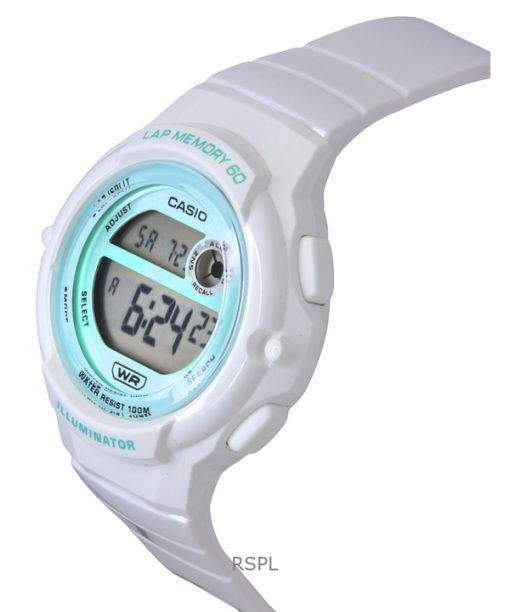 Casio Standard Digital White Resin Strap Quartz LWS-1200H-7A3V 100M Women's Watch