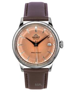 Orient Bambino Limited Edition Leather Strap Copper Dial Automatic RA-AC0M15Y Men's Watch