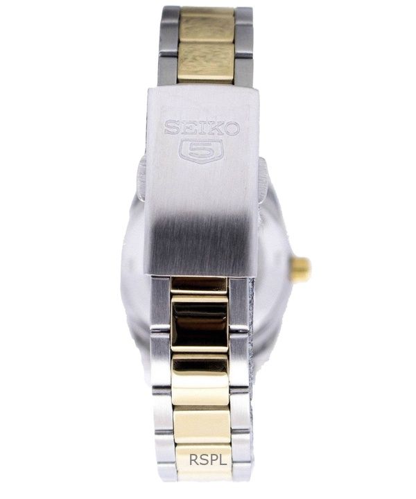 Refurbished Seiko 5 Sports Two Tone Stainless Steel Silver Dial Automatic SYMG42K1 Women's Watch