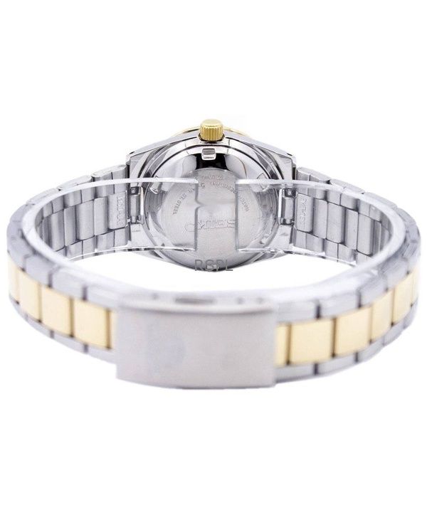 Refurbished Seiko 5 Sports Two Tone Stainless Steel Silver Dial Automatic SYMG42K1 Women's Watch