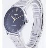 Refurbished Casio Analog Stainless Steel Black Dial Quartz MTP-VT01D-1B Men's Watch
