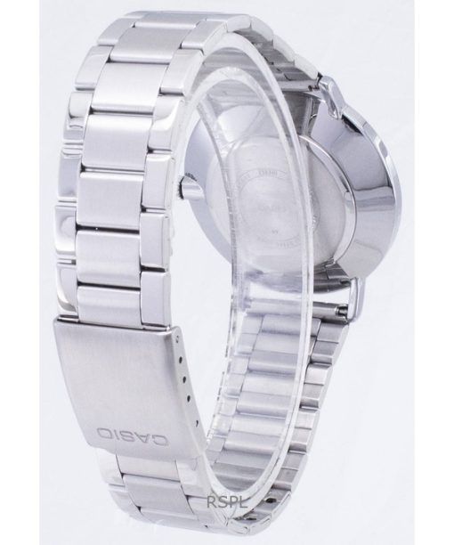 Refurbished Casio Analog Stainless Steel Black Dial Quartz MTP-VT01D-1B Men's Watch