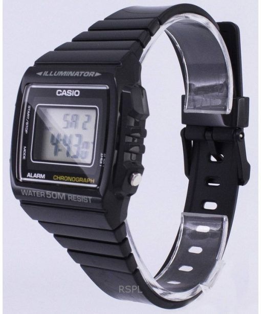 Refurbished Casio Digital Chronograph Resin Strap Quartz W-215H-1AVDF Unisex Watch