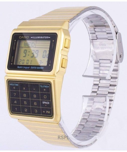 Refurbished Casio Digital Stainless Steel Quartz DBC-611G-1DF Men's Watch