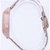 Refurbished Casio Vintage Digital Rose Gold Tone Stainless Steel Quartz B650WC-5A Unisex Watch