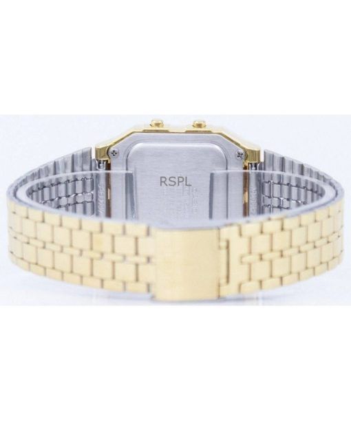 Refurbished Casio Digital Gold Tone Stainless Steel Quartz A500WGA-9DF Men's Watch