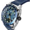 AVI-8 Hawker Hunter Atlas GMT Retro Blue Dial Automatic AV-4122-05 Men's Watch