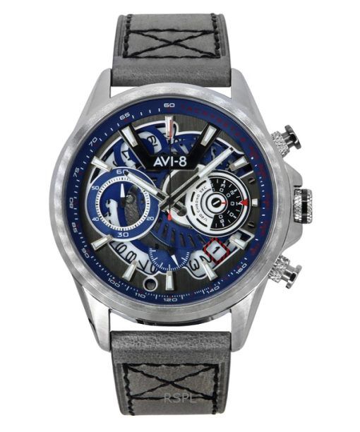 AVI-8 Hawker Harrier Matador Chronograph Slate Blue Dial Quartz AV-4125-03 Men's Watch