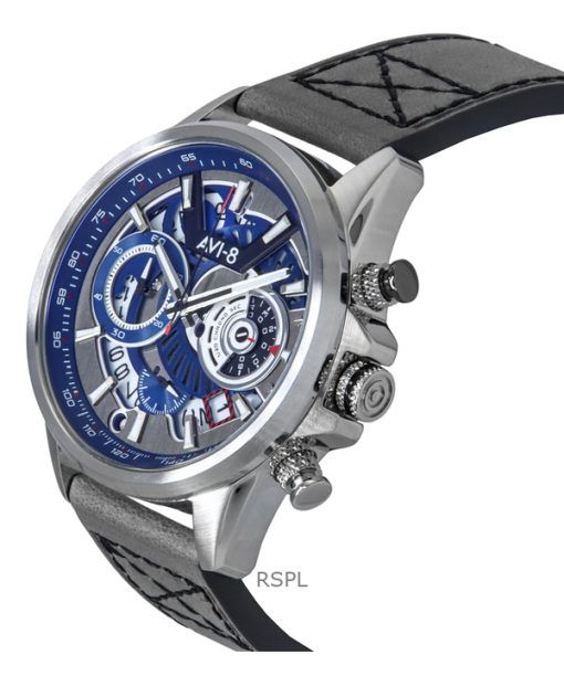 AVI-8 Hawker Harrier Matador Chronograph Slate Blue Dial Quartz AV-4125-03 Men's Watch