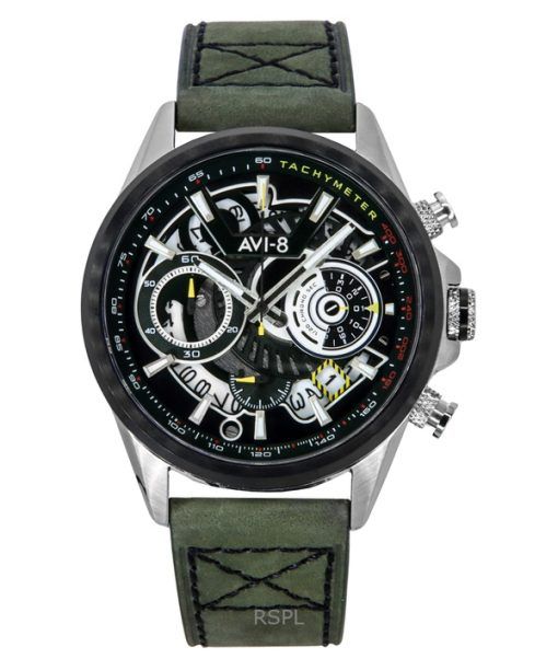AVI-8 Hawker Harrier Matador Chronograph Viper Green Dial Quartz AV-4125-04 Men's Watch