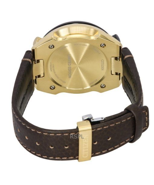 Citizen Promaster Tsuno Chronograph Limited Edition Gold And Black Dial Eco-Drive Diver's AV0072-01X 200M Men's Watch