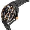 Citizen Attesa Moon Phase Super Titanium Black Dial Eco-Drive BU0065-64E 100M Men's Watch