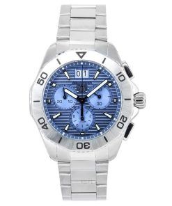 Tag Heuer Aquaracer Professional 200 Date Chronograph Sunray Blue Dial Quartz Divers CBP1112.BA0627 200M Mens Watch