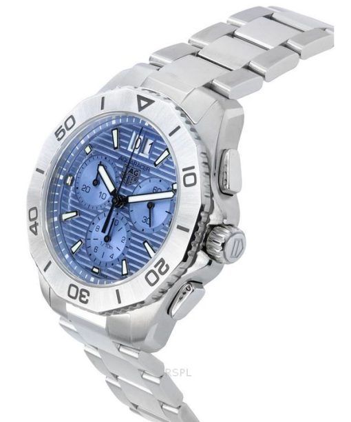 Tag Heuer Aquaracer Professional 200 Date Chronograph Sunray Blue Dial Quartz Divers CBP1112.BA0627 200M Mens Watch