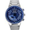 Citizen Eco-Drive Perpetual Satellite GPS Stainless Steel Blue Dial CC3030-53L 100M Men's Watch
