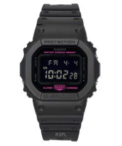 Casio G-Shock Digital Pink Ribbon Bio-Based Resin Strap Quartz DW-5600PK-1 200M Women's Watch