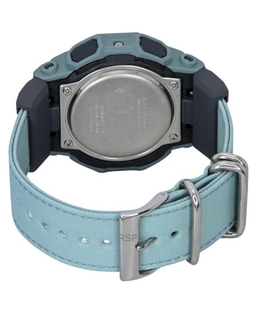 Casio G-Shock Analog Digital Cloth Strap Blue Dial Quartz GA-010CE-2A 200M Men's Watch