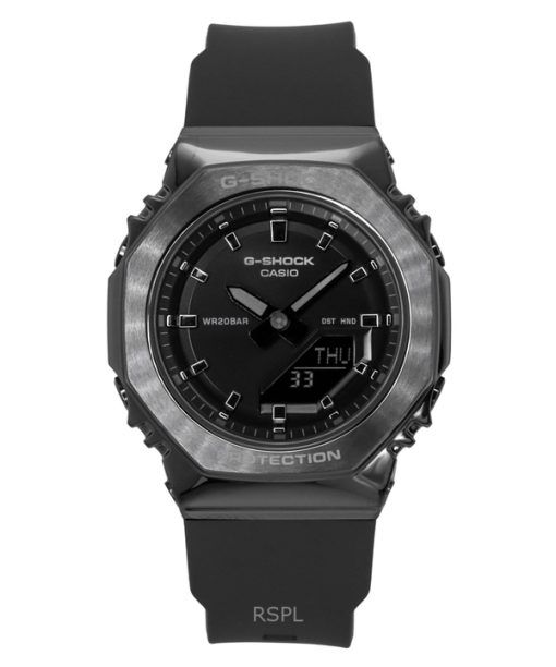 Casio G-Shock Analog Digital Bio-Based Resin Strap Black Dial Quartz GM-S2110B-8A 200M Women's Watch