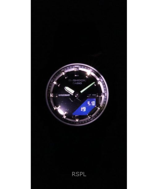 Casio G-Shock Analog Digital Bio-Based Resin Strap Black Dial Quartz GM-S2110B-8A 200M Women's Watch