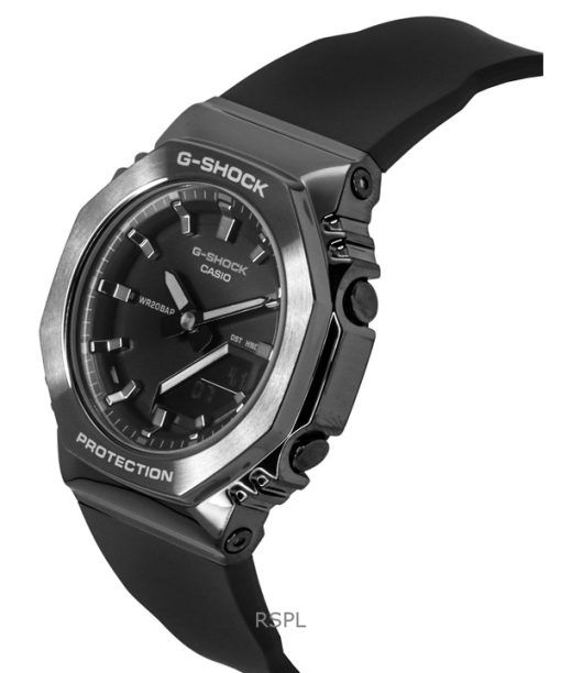 Casio G-Shock Analog Digital Bio-Based Resin Strap Black Dial Quartz GM-S2110B-8A 200M Women's Watch