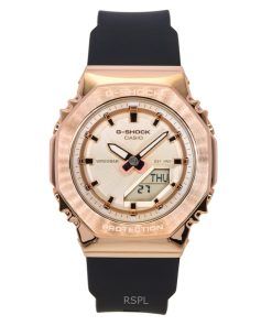Casio G-Shock Analog Digital Bio-Based Resin Strap Gold Dial Quartz GM-S2110PG-1A4 200M Women's Watch