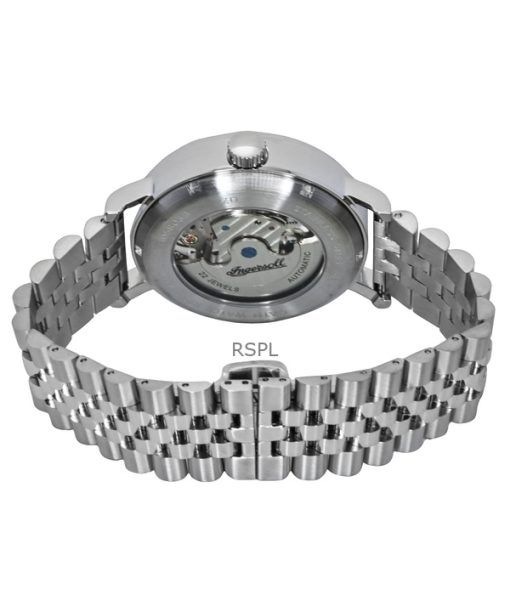 Ingersoll The Charles Stainless Steel Silver Skeleton Dial Automatic I05803B Men's Watch