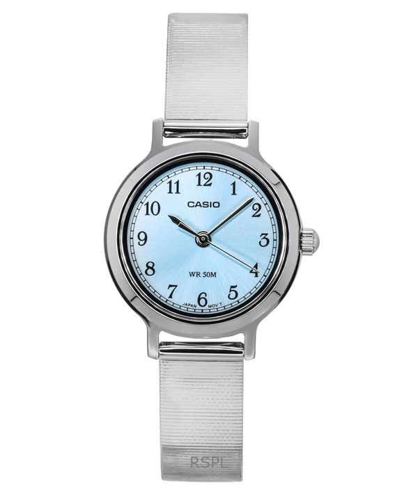 Casio Standard Analog Stainless Steel Blue Dial Quartz LTP-B170D-2BV Women's Watch