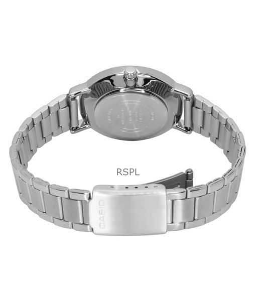 Casio Standard Analog Stainless Steel Salmon Dial Quartz LTP-VT04D-4A Women's Watch