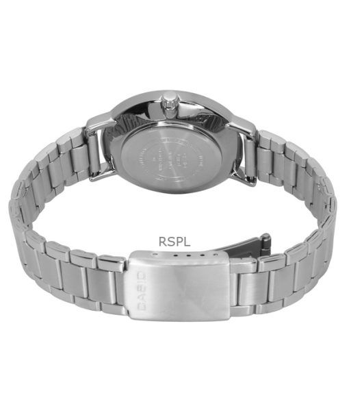 Casio Standard Analog Stainless Steel Cream Dial Quartz LTP-VT04D-7A Women's Watch