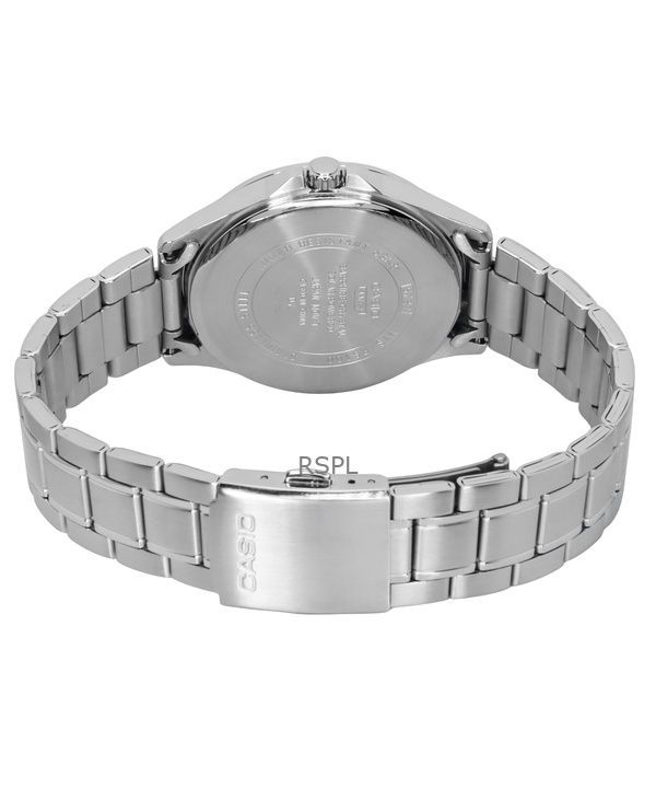 Casio Standard Analog Stainless Steel Green Dial Solar MTS-RS100D-3AV Men's Watch