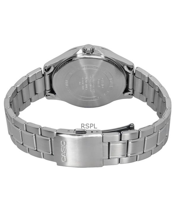 Casio Standard Analog Stainless Steel Brown Dial Solar MTS-RS100D-5A Men's Watch