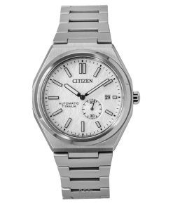Citizen Zenshin Super Titanium Silver Dial Automatic NJ0180-80A 100M Men's Watch