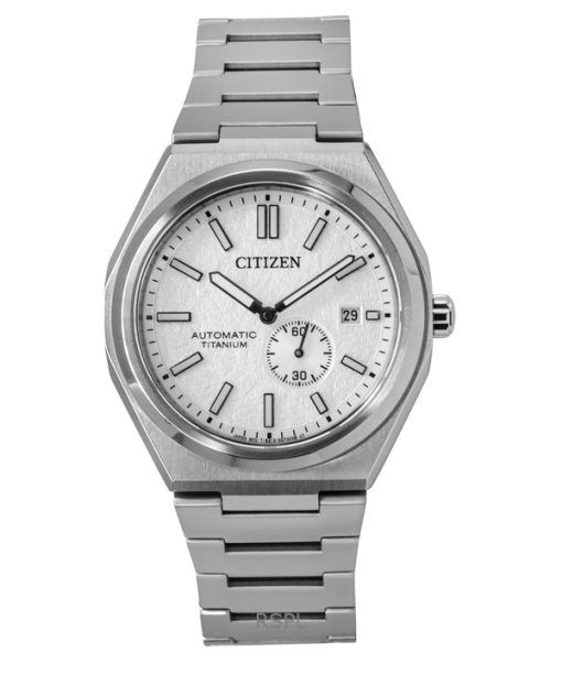 Citizen Zenshin Super Titanium Silver Dial Automatic NJ0180-80A 100M Men's Watch