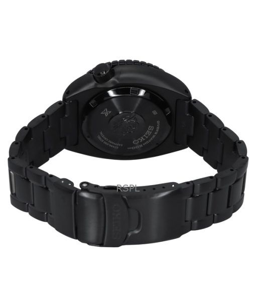 Seiko Prospex Black Series Night Vision Turtle Black Dial Automatic Diver's SRPK43K1 200M Men's Watch