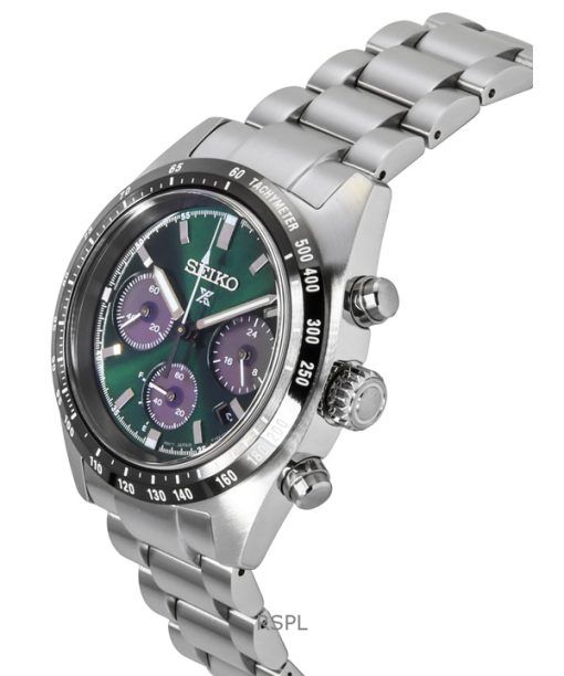 Seiko Prospex Speedtimer Chronograph Deep Green Dial Solar SSC933P1 100M Men's Watch