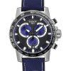 Tissot Supersport Chronograph Textile Strap Black Dial Quartz T125.617.17.051.03 100M Men's Watch