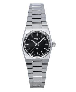 Tissot PRX Stainless Steel Black Dial Quartz T137.010.11.056.00 100M Women's Watch