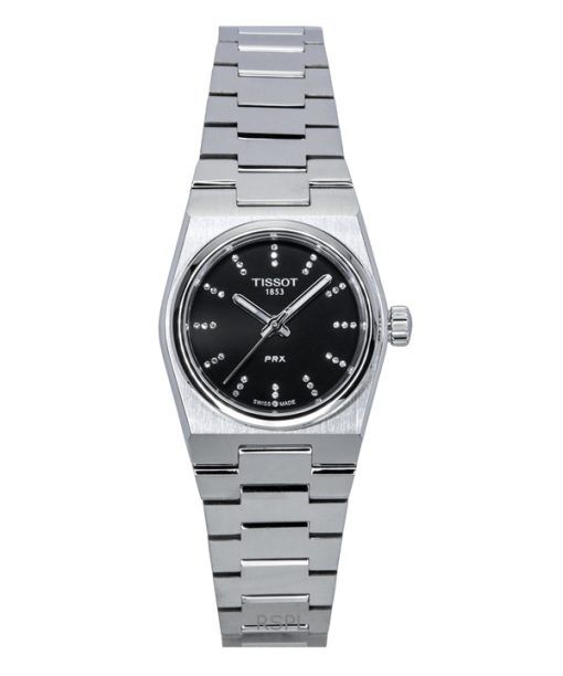 Tissot PRX Stainless Steel Black Dial Quartz T137.010.11.056.00 100M Women's Watch