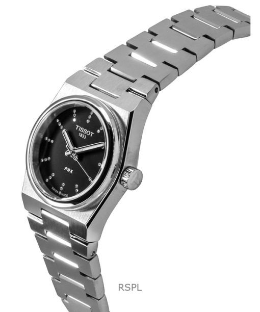Tissot PRX Stainless Steel Black Dial Quartz T137.010.11.056.00 100M Women's Watch