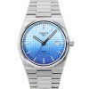 Tissot PRX Powermatic 80 Gradient Stainless Steel Ice Blue Chameleon Dial Automatic T137.407.11.351.01 100M Mens Watch
