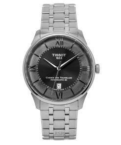 Tissot Chemin Des Tourelles Powermatic 80 Stainless Steel Gunmetal Dial Automatic T139.407.11.068.00 Mens Watch