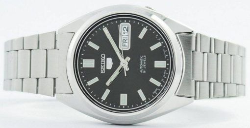 Refurbished Seiko 5 Black Dial Automatic SNXS79J1 Men's Watch