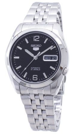 Refurbished Seiko 5 21 Jewels Black Dial Automatic SNK393K1 Men's Watch