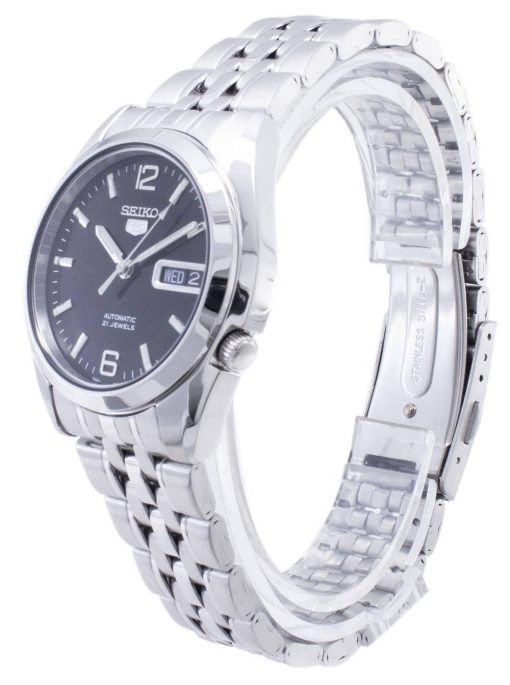 Refurbished Seiko 5 21 Jewels Black Dial Automatic SNK393K1 Men's Watch