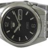 Refurbished Seiko 5 21 Jewels Black Dial Automatic SNK393K1 Men's Watch