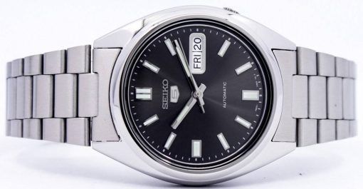 Refurbished Seiko 5 Black Dial Automatic SNXS79K1 Men's Watch