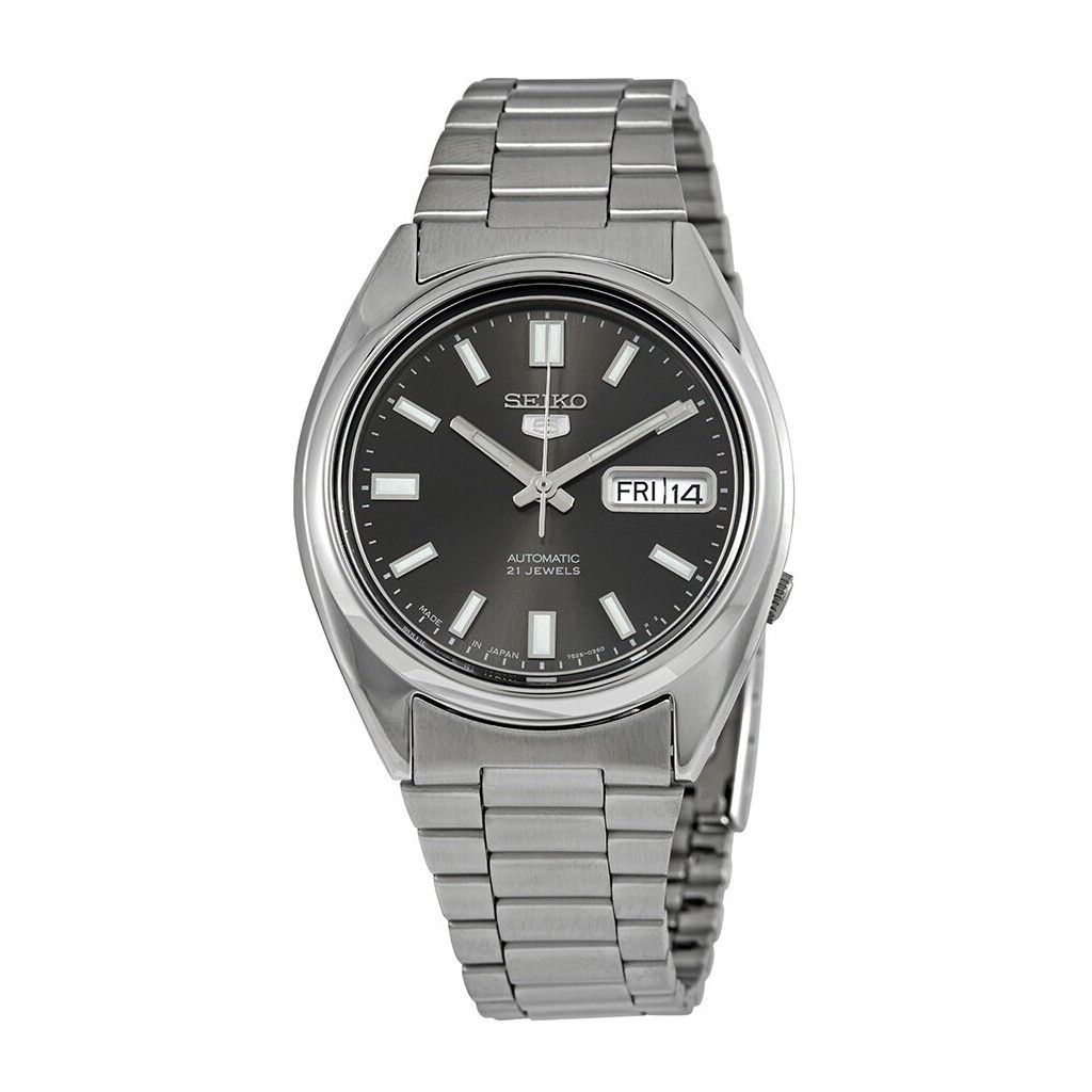 Refurbished Seiko 5 Black Dial Automatic SNXS79J1 Men's Watch