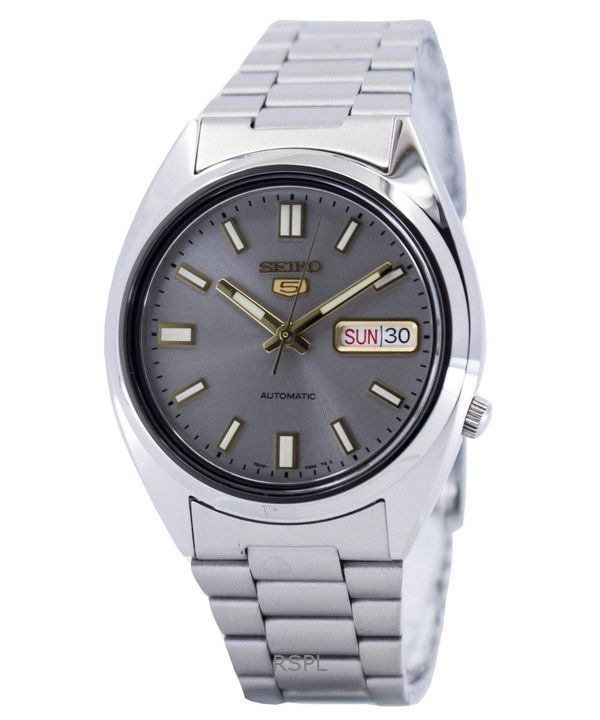 Refurbished Seiko 5 Grey Dial Automatic SNXS75K1 Men's Watch