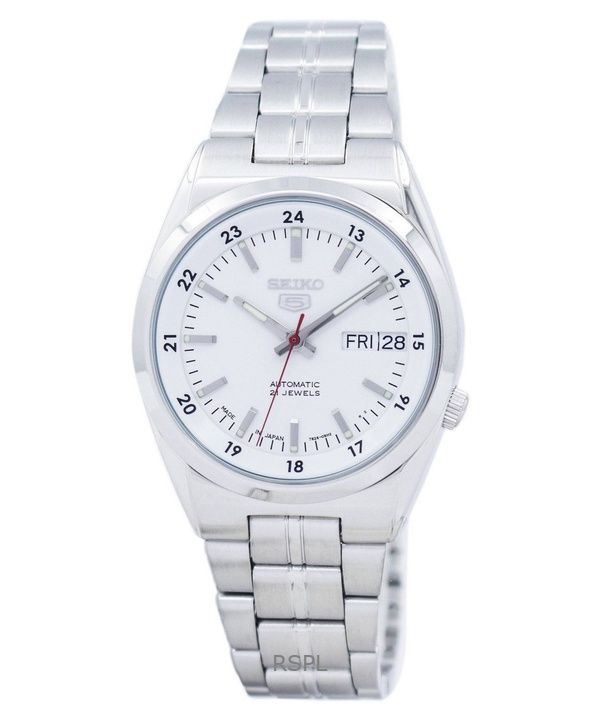 Refurbished Seiko 5 21 Jewels White Dial Automatic SNK559J1 Men's Watch