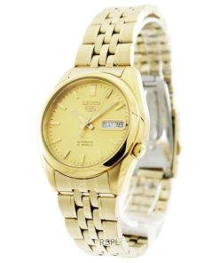 Refurbished Seiko 5 Gold Dial Automatic 21 Jewels SNK366K1 Men's Watch